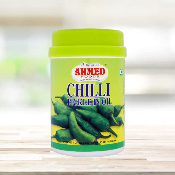 AHMED CHILLI PICKLE IN OIL 1KG Conserves xlmarche France