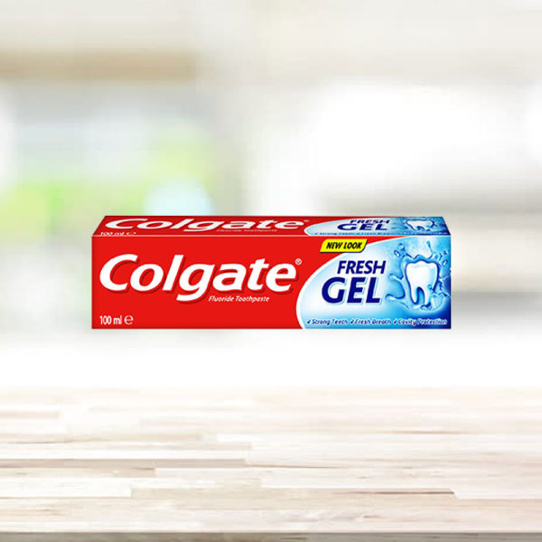 COLGATE FRESH GEL 100ML EMBALLAGES & HYGIENIQUES xlmarche France