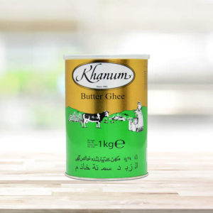 KHANUM BUTTER GHEE 1KG Conserves xlmarche France