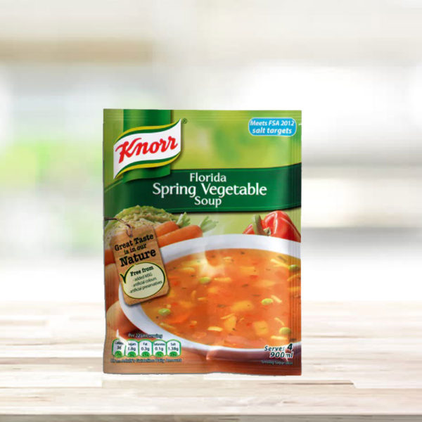 KNORR SPRING VEGETABLE SOUP 900ML xlmarche France