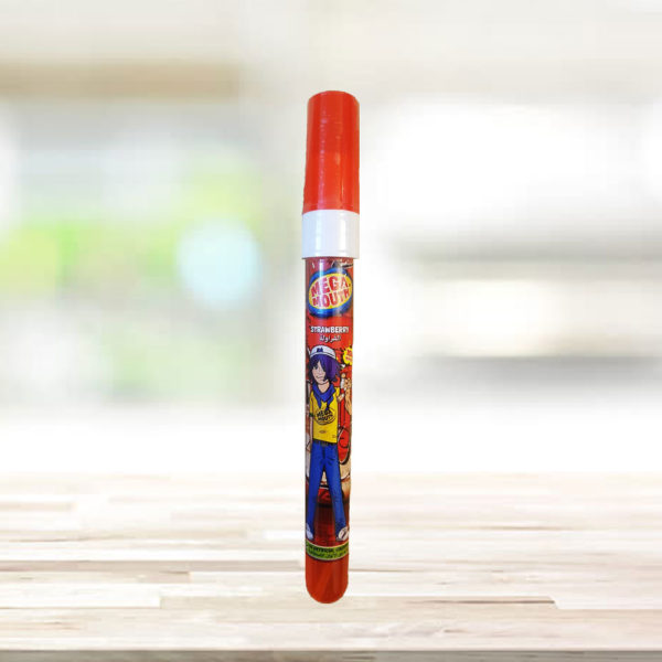 MEGA MOUTH STRAWBERRY 23G BON BON xlmarche France