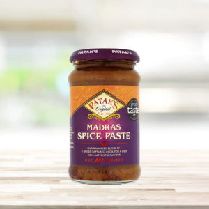 PATAKS MADRAS SPICE PASTE 283G Conserves xlmarche France