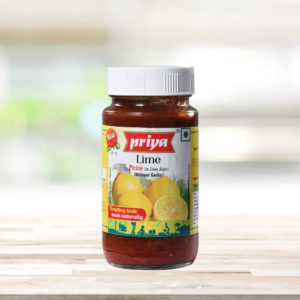 PRIYA LIME PICKLE 300G Conserves xlmarche France