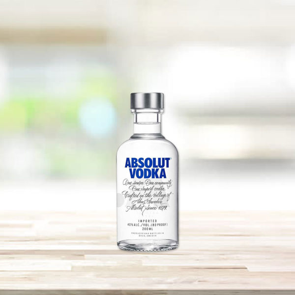 ABSOLUT VODKA 20CL ALCOOLS xlmarche France