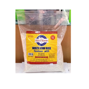 VEENU BRAND RIZ BLANC CRU (White Raw Rice) 1KG